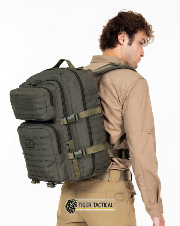 AKN Haki Renk 45LT Taktik Sırt Çantası