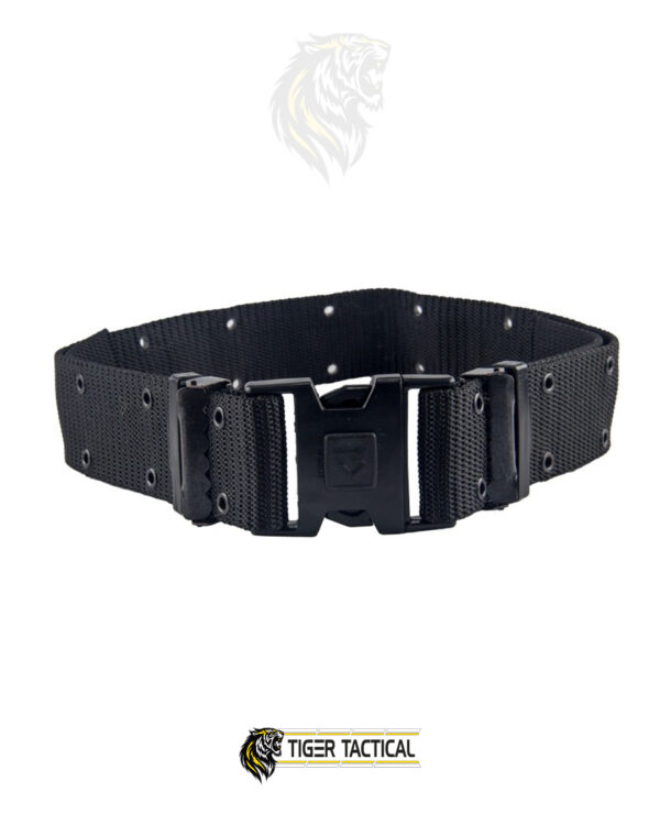 Örme Dokuma Delikli Palaska – Siyah