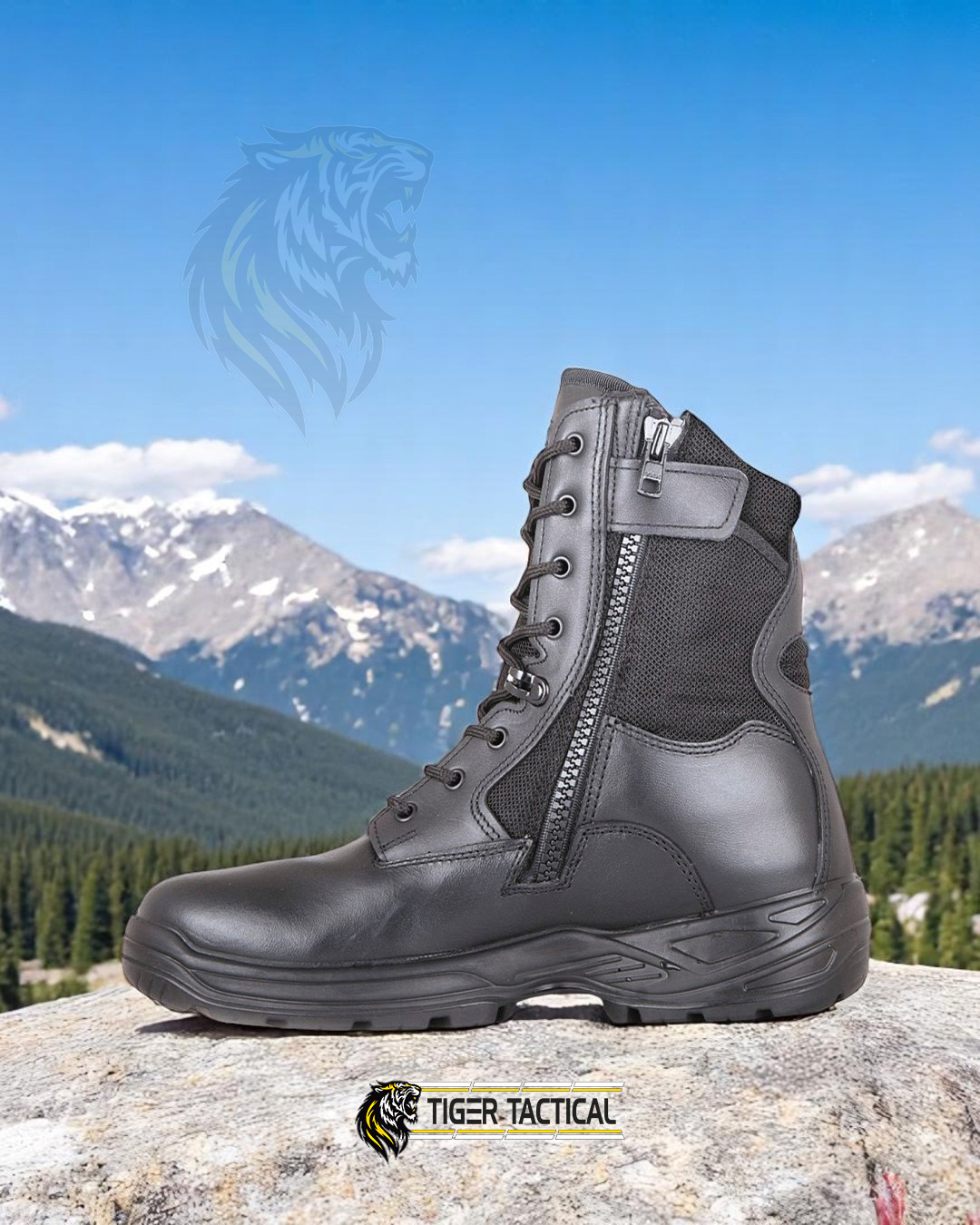 Yds Attp1098 4 Mevsim Deri Bot - SİYAH - Görsel 4