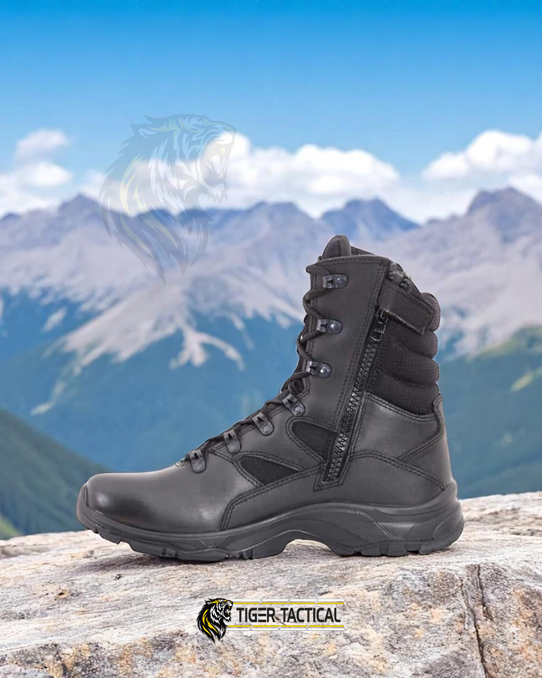 Yds Monstrer 4 Mevsim Deri Bot - SİYAH - Görsel 3