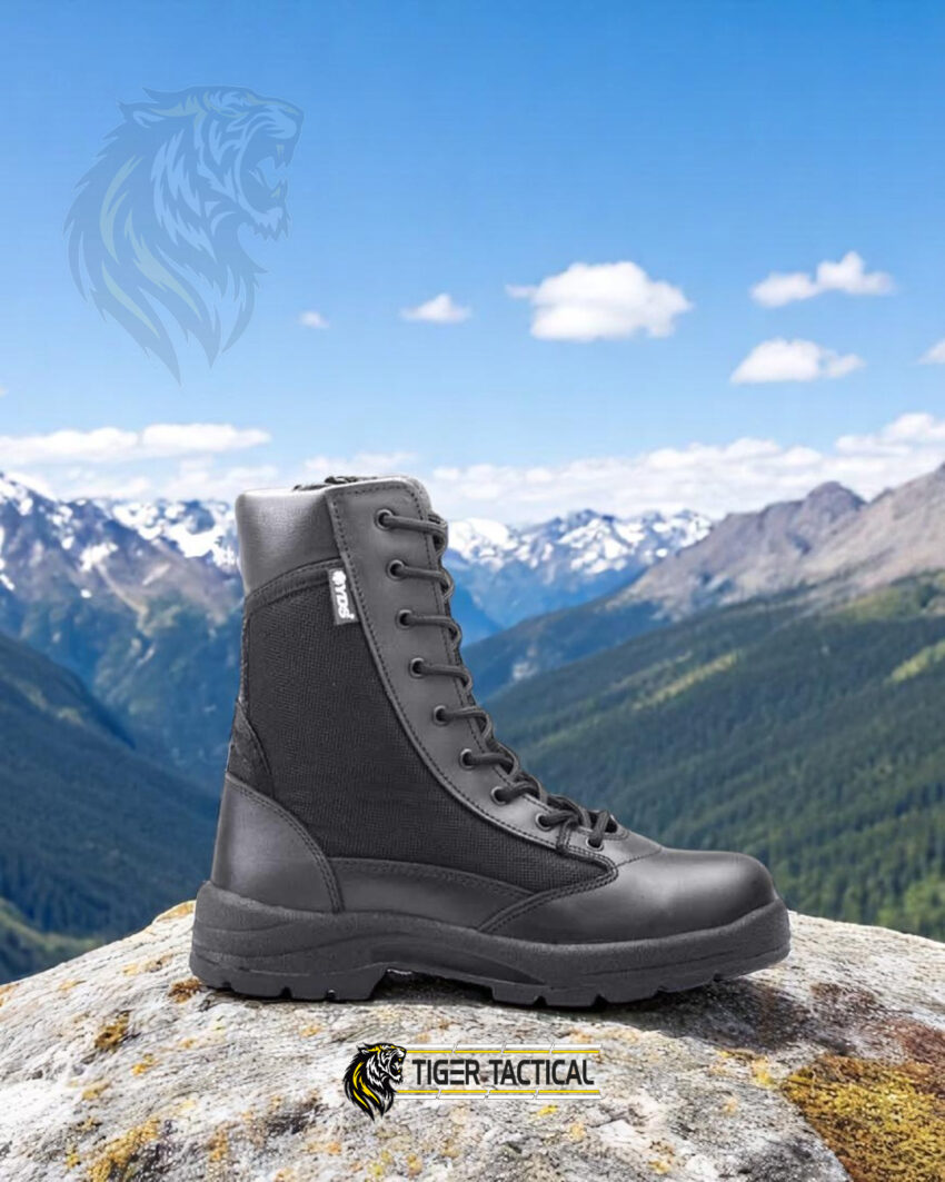Yds ML100C Fermuarlı Bot – SİYAH – Tiger Tactical