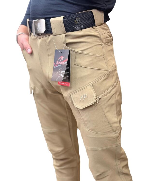 Runnos Çok Cepli Taktik Pantolon Bej
