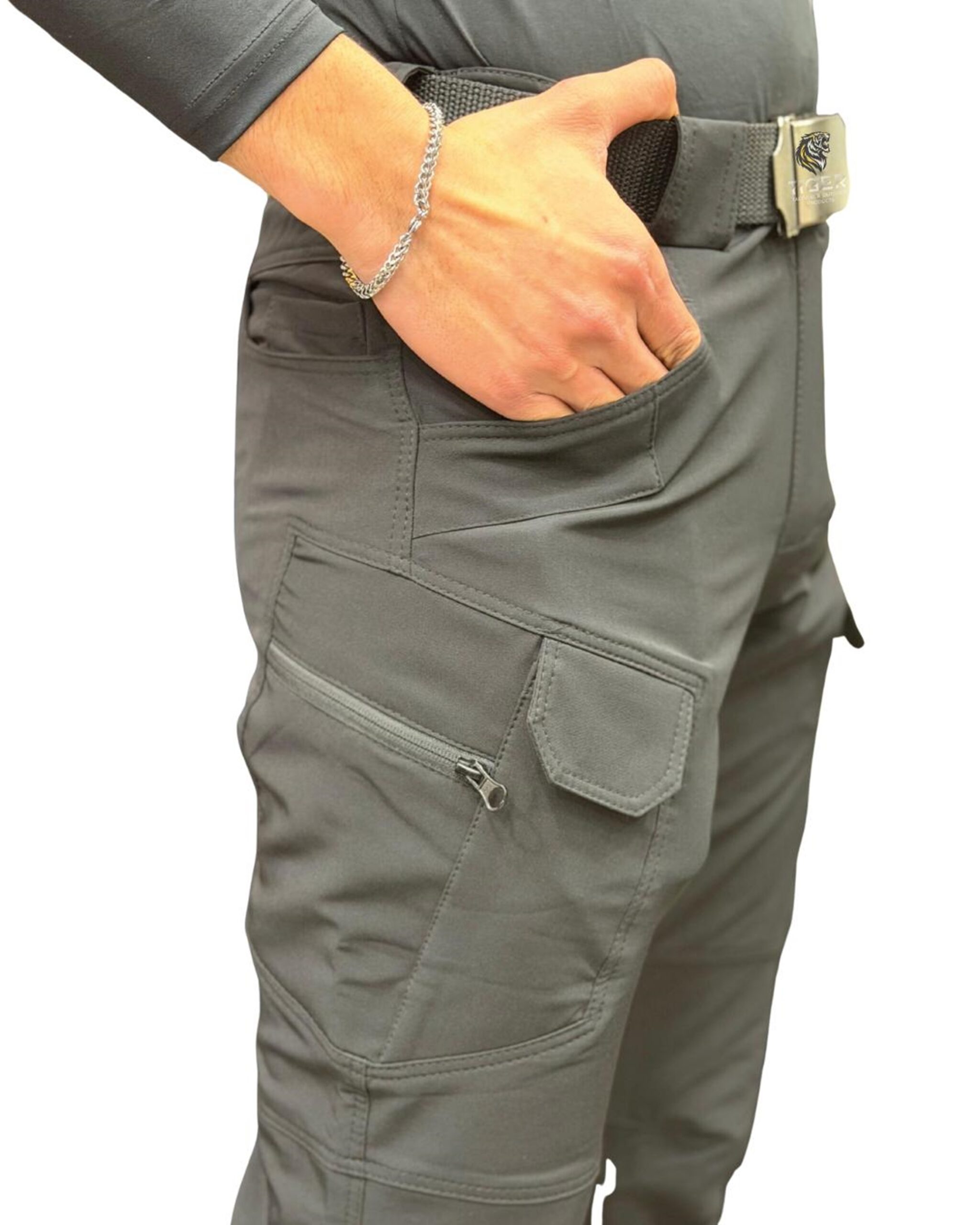 Runnos Çok Cepli Taktik Pantolon Siyah - Görsel 2