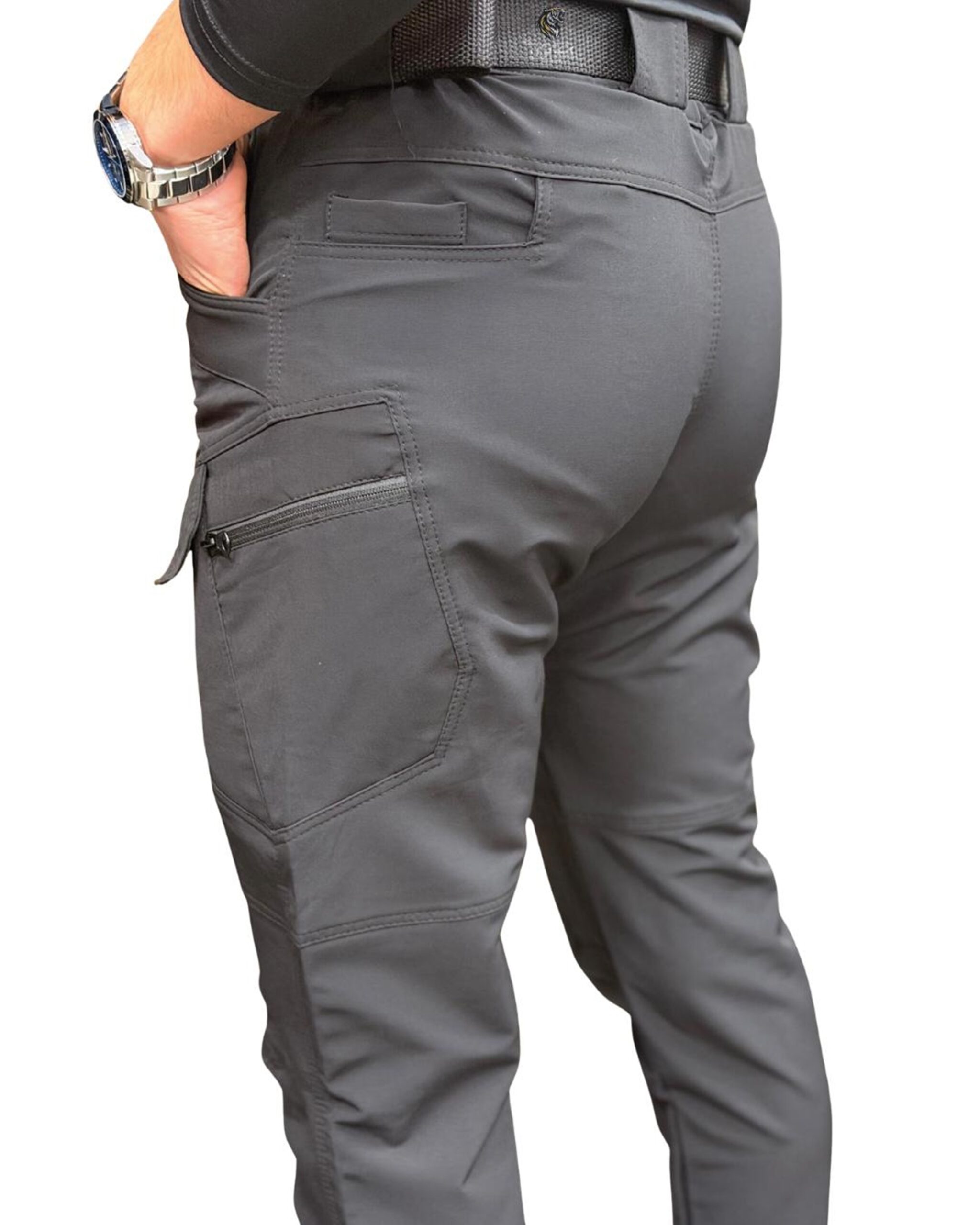 Runnos Çok Cepli Taktik Pantolon Siyah - Görsel 3