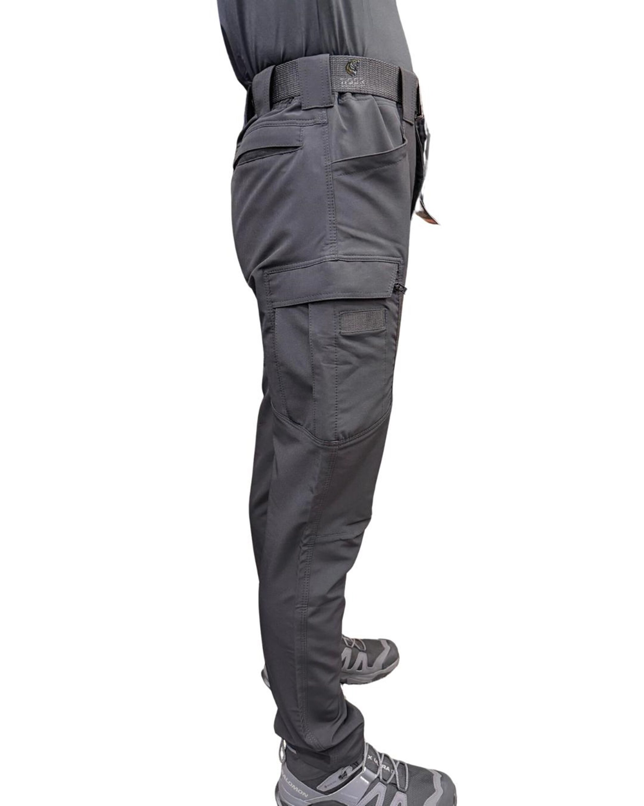 Runnos Düz Cepli Taktik Pantolon Siyah - Görsel 5