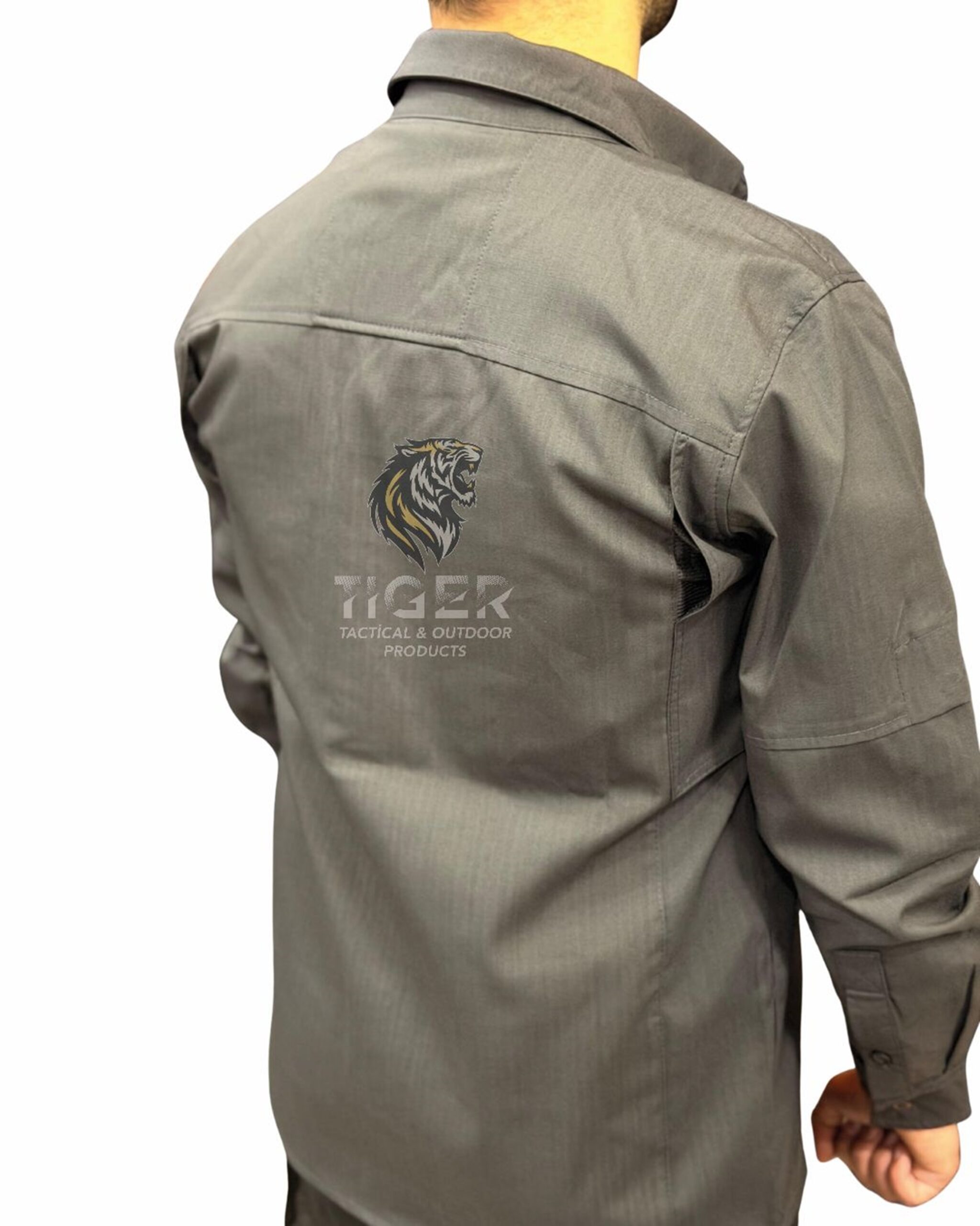 Runnos Ripstop Kumaş Premium Likralı Taktik Gömlek Antrasit - Görsel 5