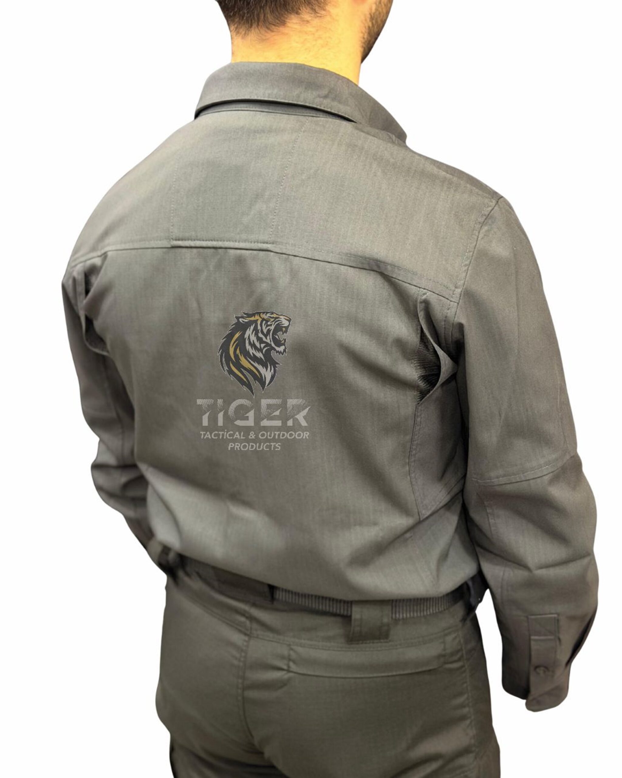 Runnos Ripstop Kumaş Premium Likralı Taktik Gömlek Antrasit - Görsel 6