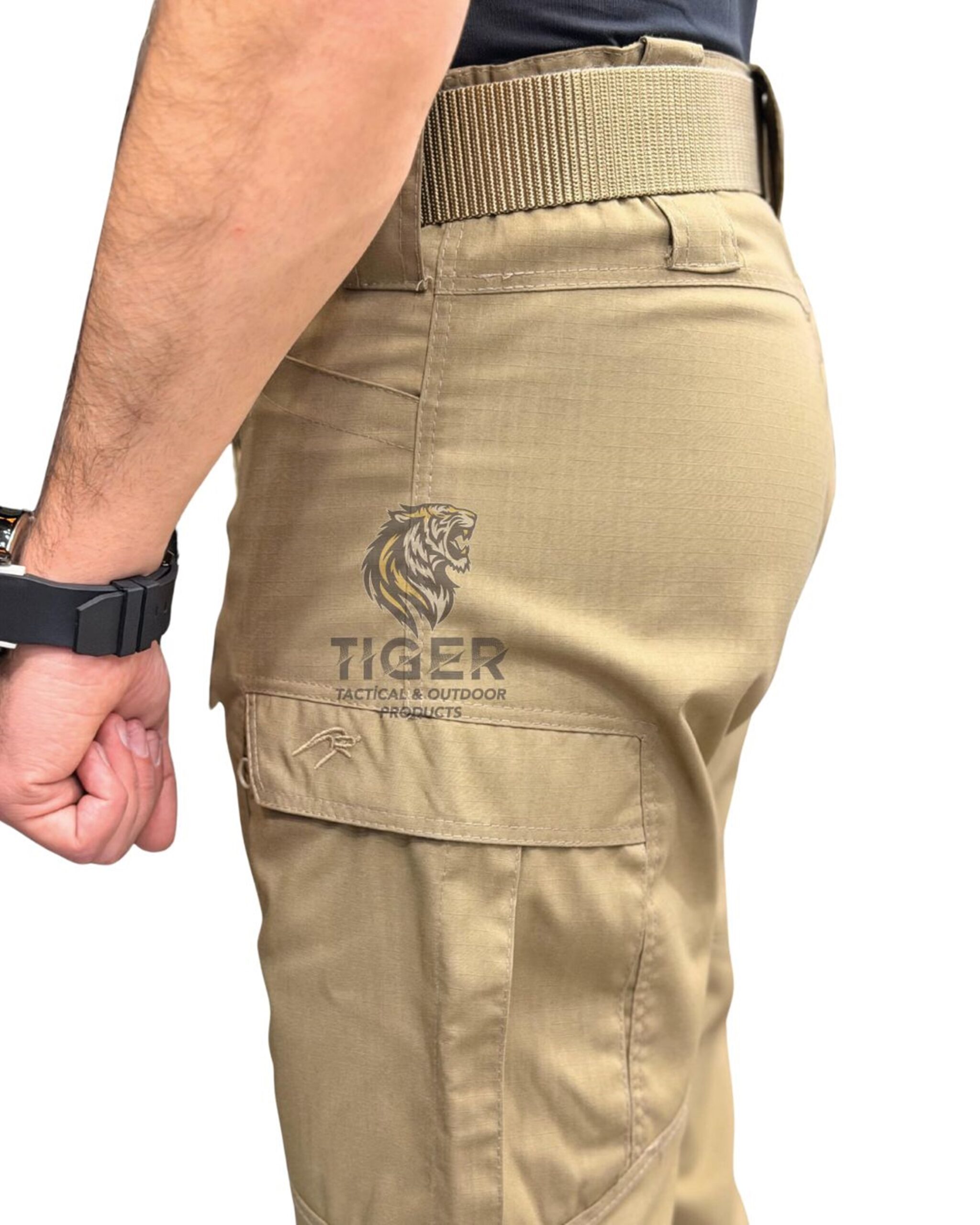 Runnos Ripstop Kumaş Likralı Premium Taktik Pantolon Bej - Görsel 4