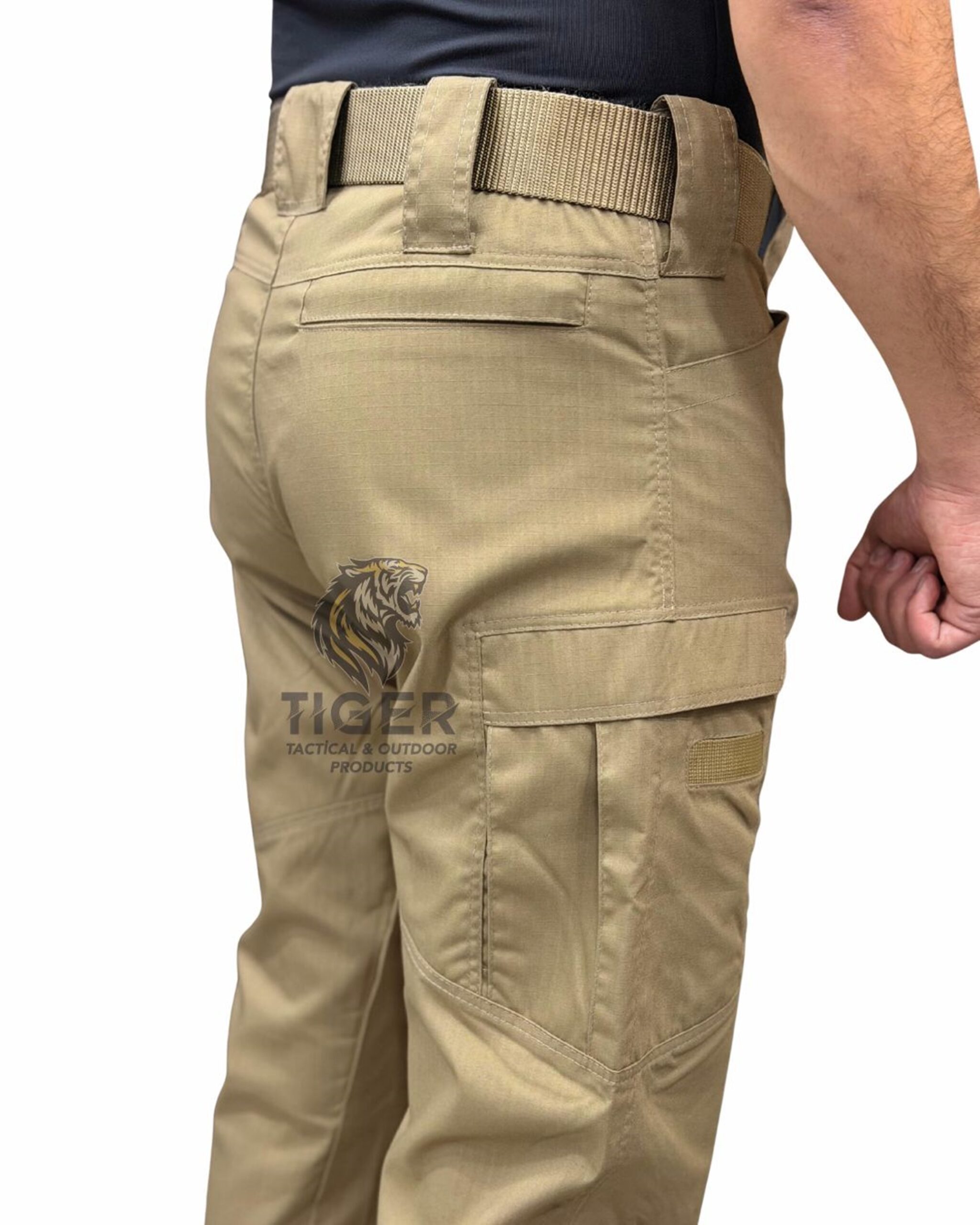 Runnos Ripstop Kumaş Likralı Premium Taktik Pantolon Bej - Görsel 5
