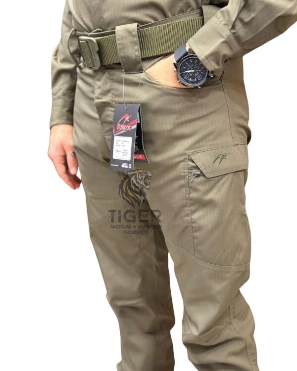 Runnos Ripstop Kumaş Likralı Premium Taktik Pantolon HAKİ