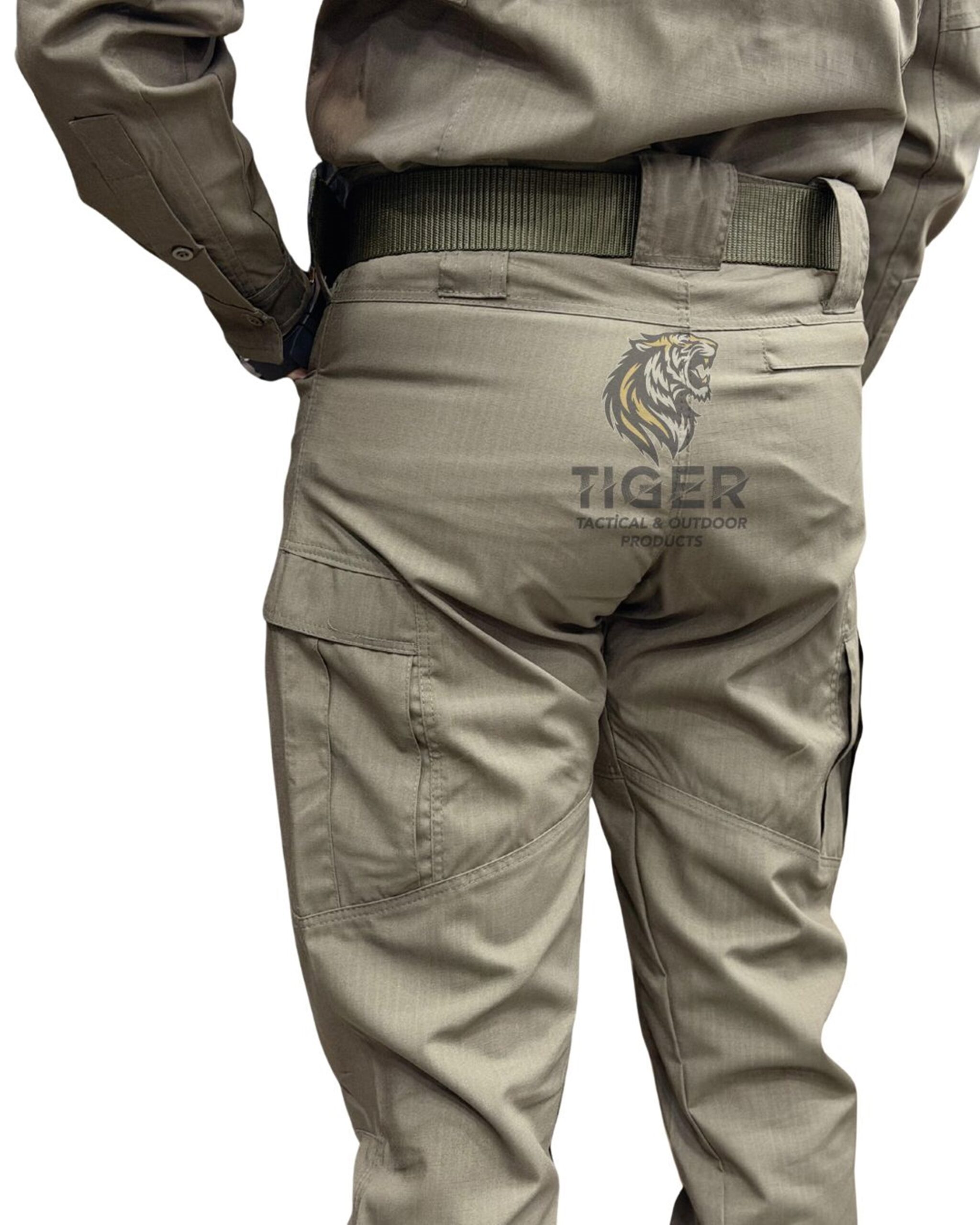 Runnos Ripstop Kumaş Likralı Premium Taktik Pantolon HAKİ - Görsel 5