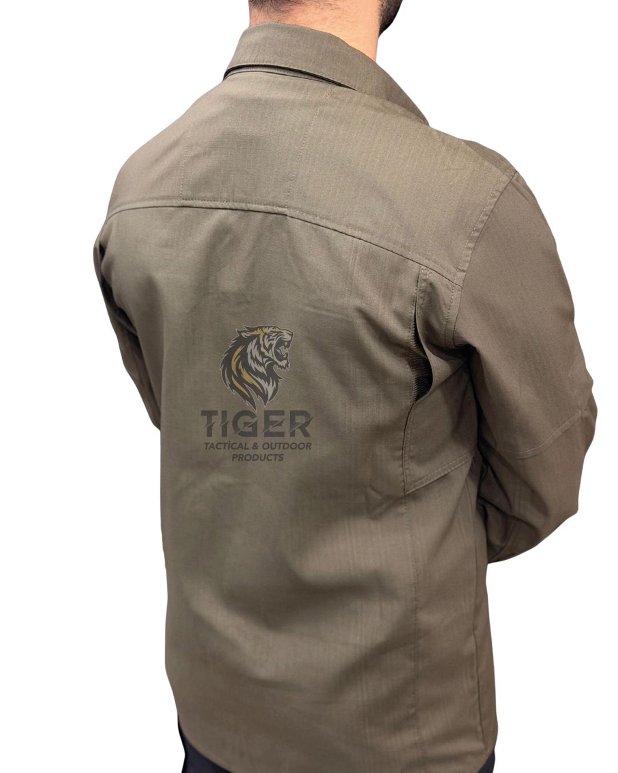 Runnos Ripstop Kumaş Premium Likralı Taktik Gömlek Haki - Görsel 6