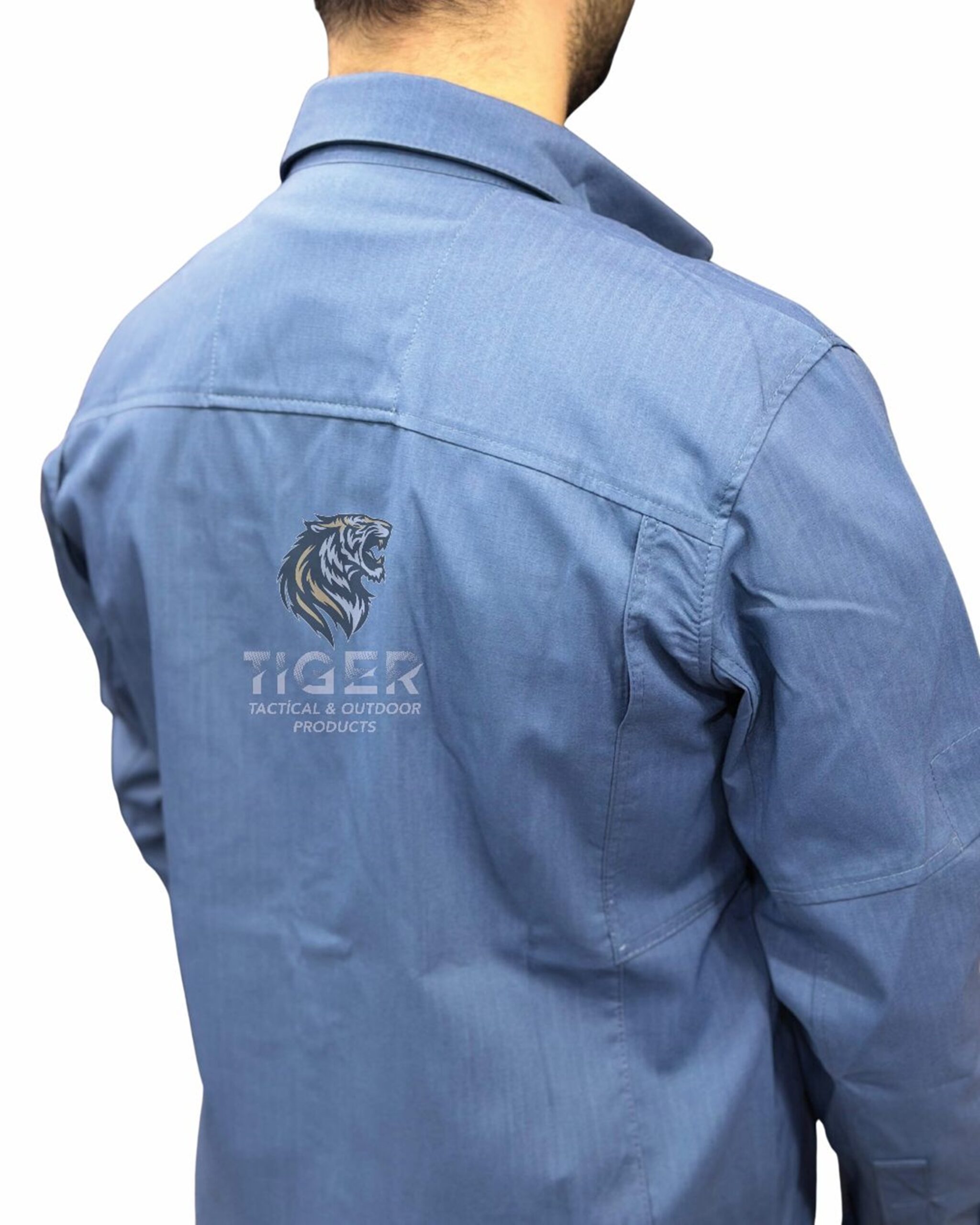 Runnos Ripstop Kumaş Premium Likralı Taktik Gömlek Mavi - Görsel 5