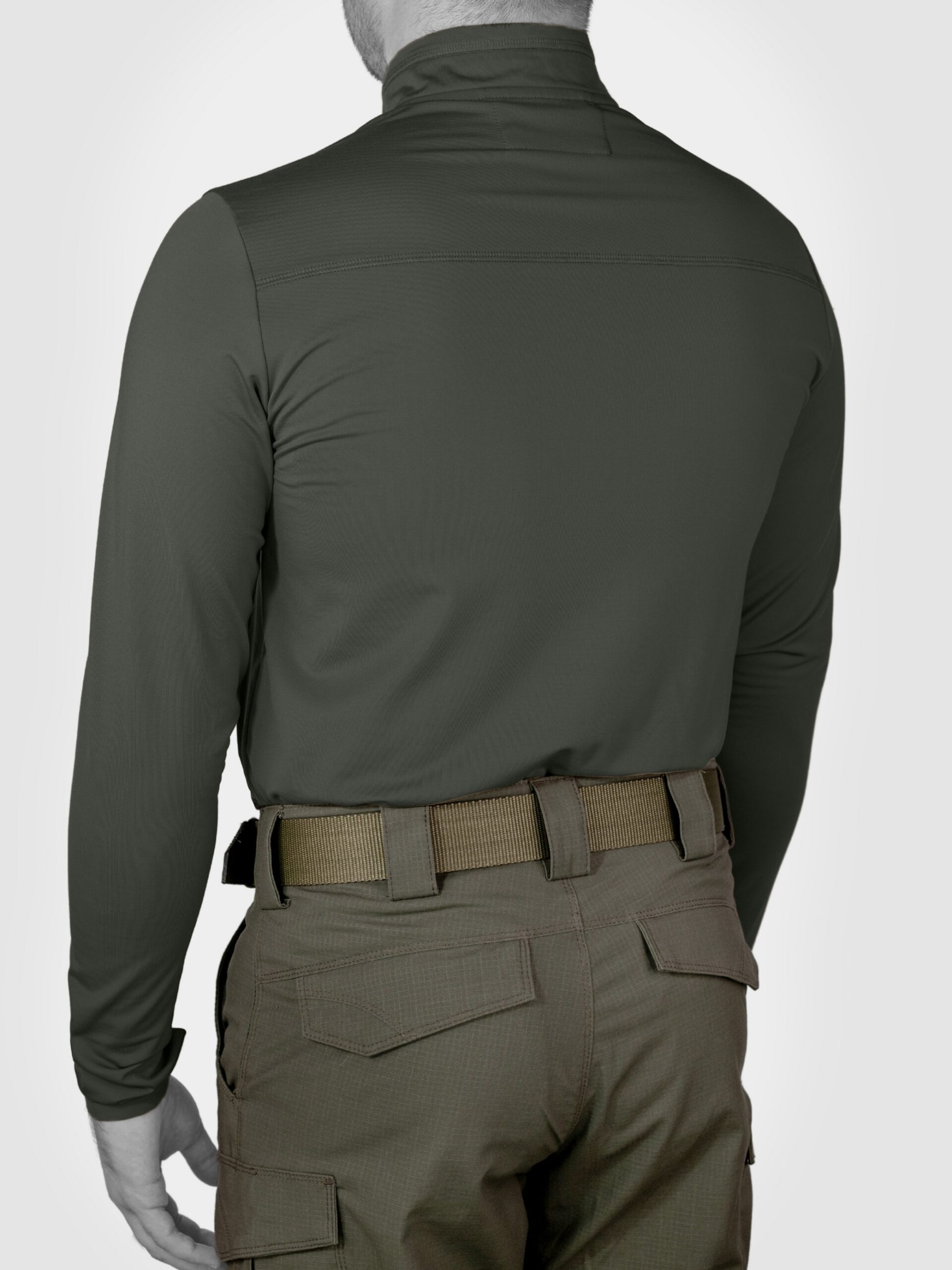 TAKTİK TSHİRT UZUN KOL ILGIN HAKİ - Görsel 4