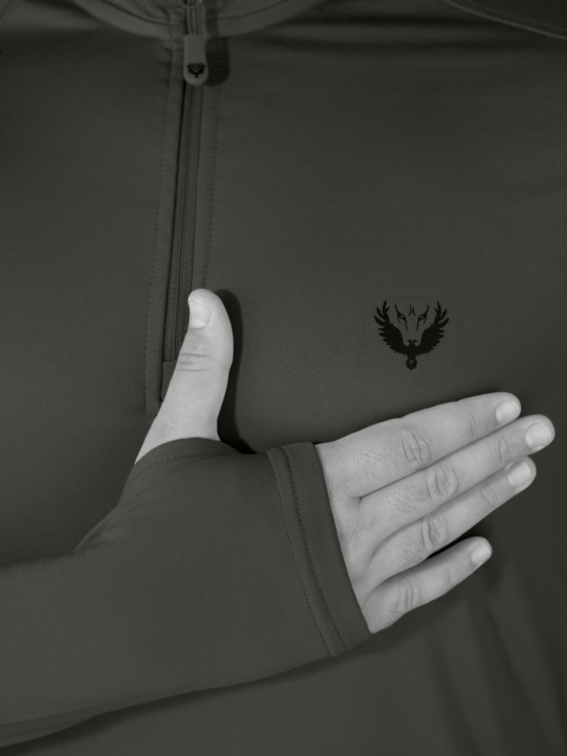 TAKTİK TSHİRT UZUN KOL ILGIN HAKİ - Görsel 3