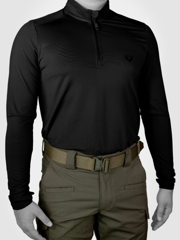 TAKTİK TSHİRT UZUN KOL ILGIN SİYAH