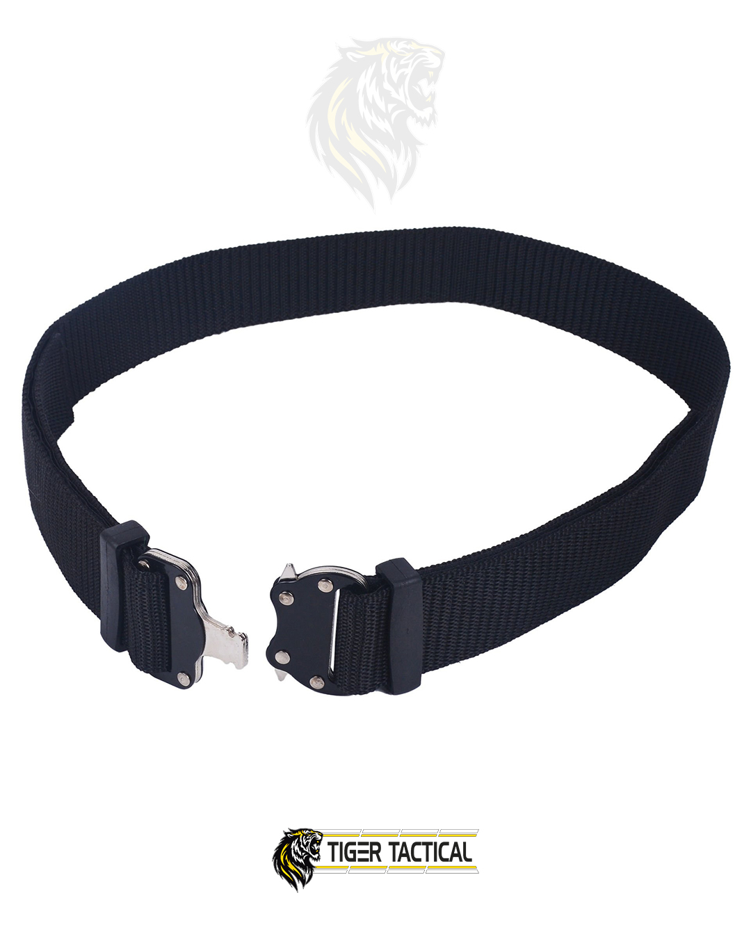 Metal Toka Taktik Palaska 4 cm Siyah - Görsel 2