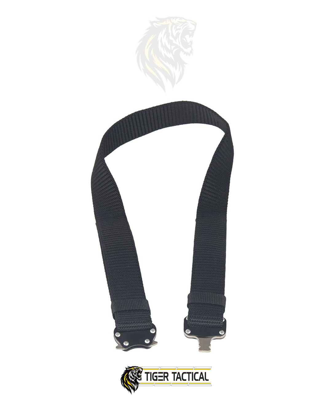 Metal Toka Taktik Palaska 5 cm Siyah - Görsel 3