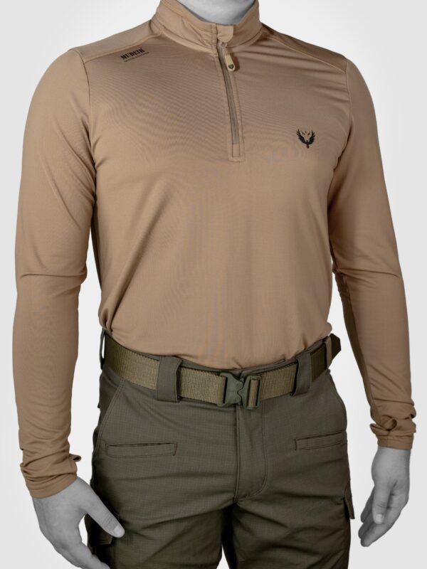 TAKTİK TSHİRT UZUN KOL ILGIN COYOTE BROWN