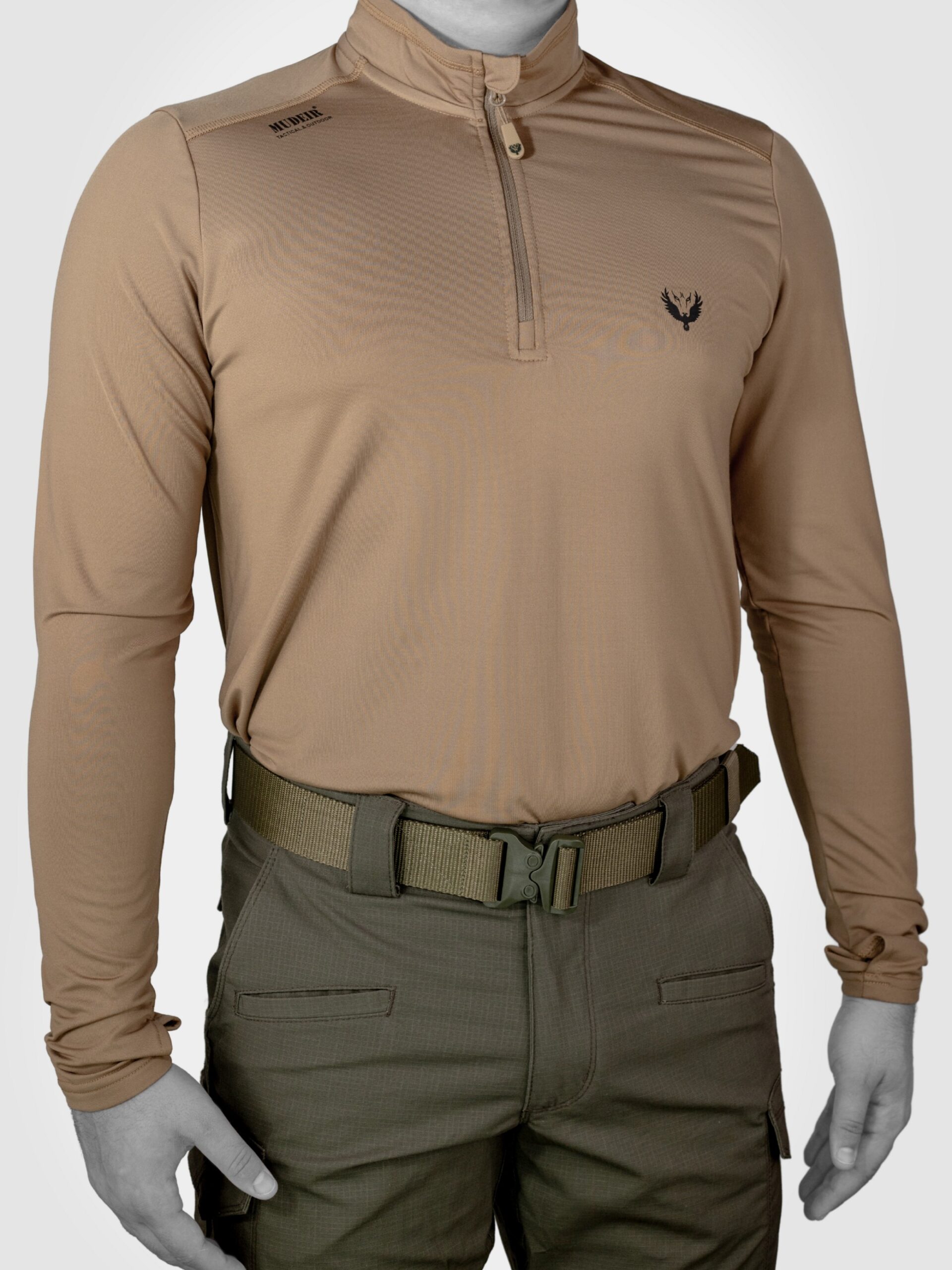 TAKTİK TSHİRT UZUN KOL ILGIN COYOTE BROWN