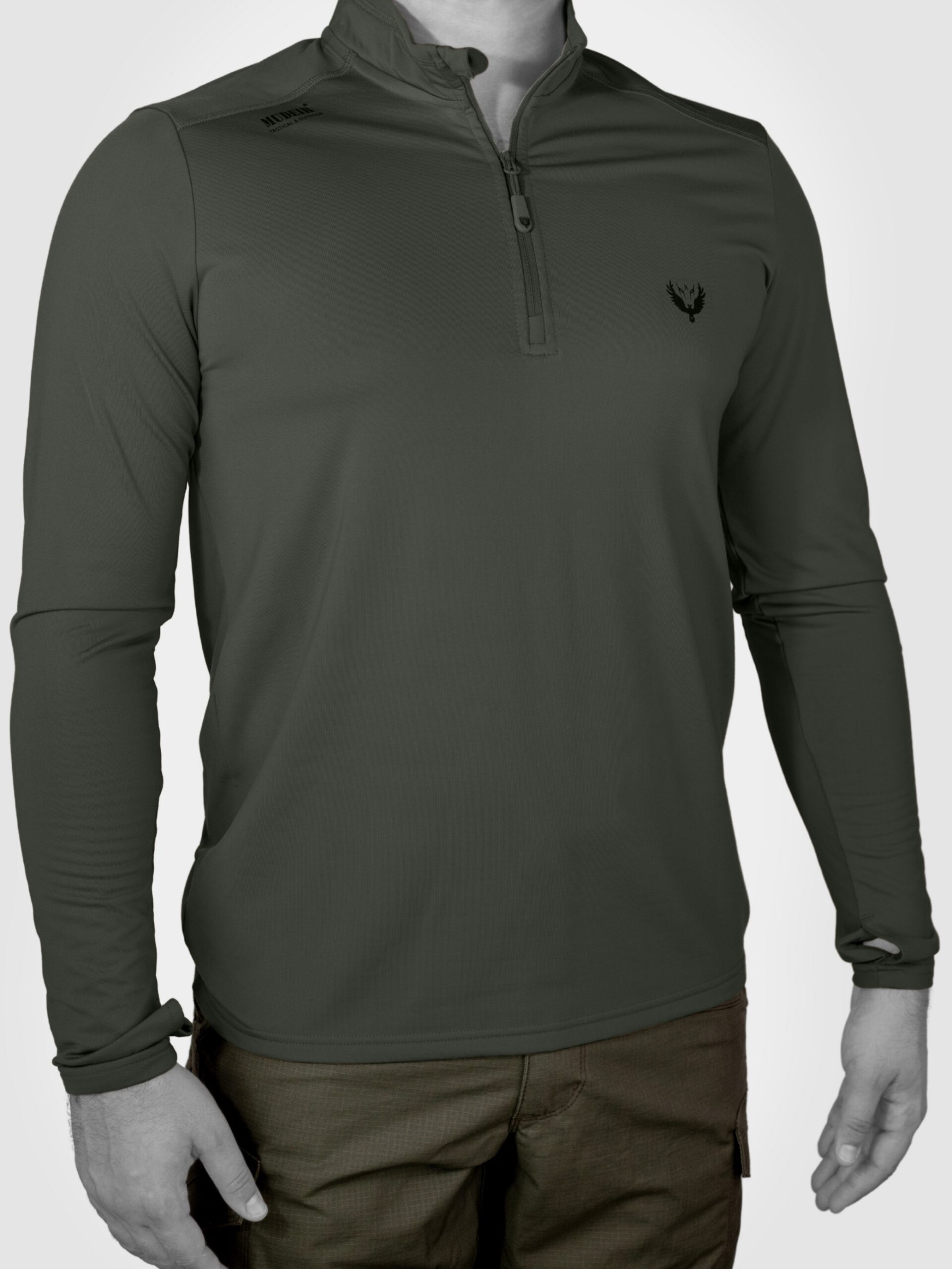 TAKTİK TSHİRT UZUN KOL ILGIN HAKİ - Görsel 5