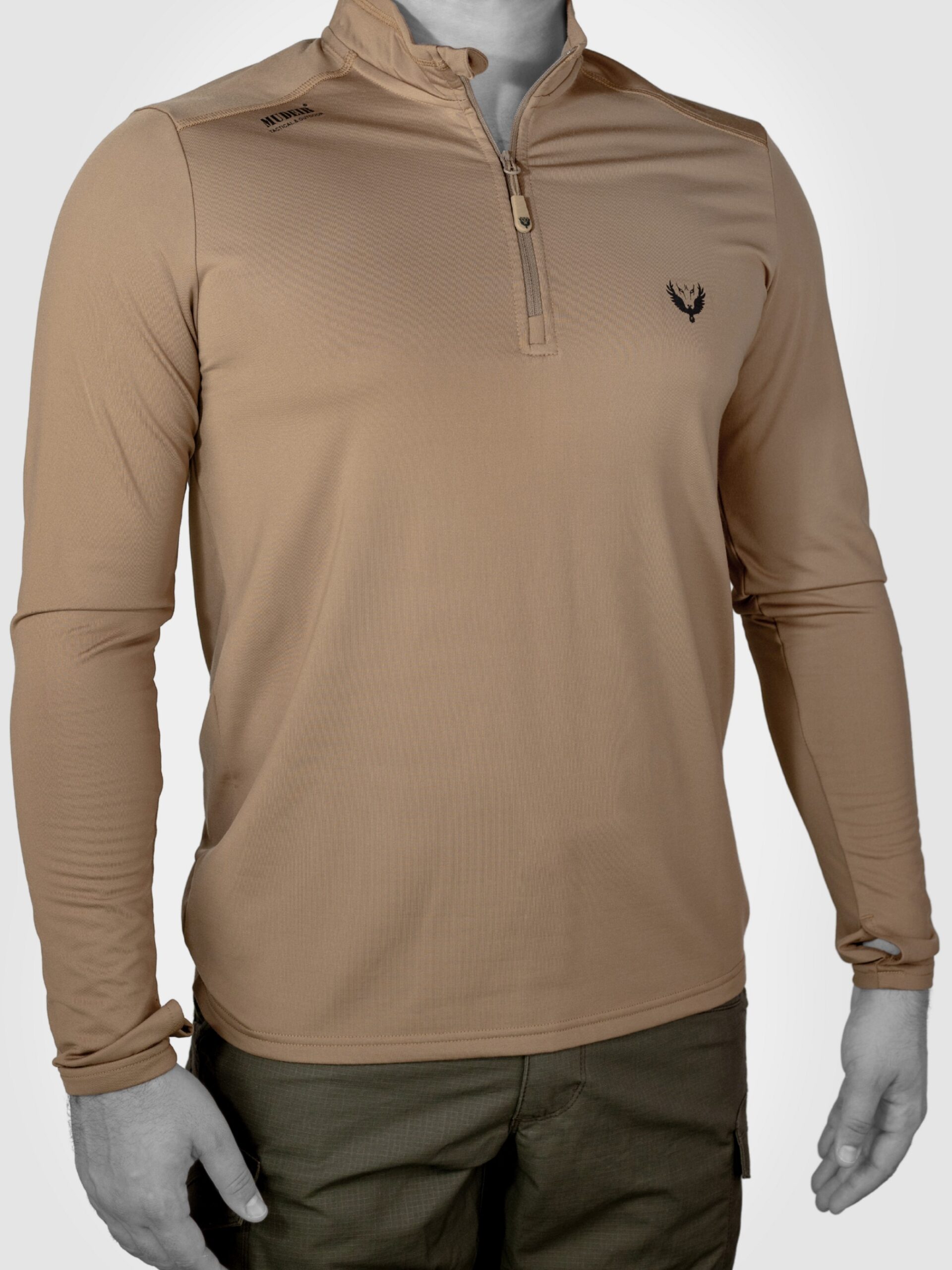 TAKTİK TSHİRT UZUN KOL ILGIN COYOTE BROWN - Görsel 3