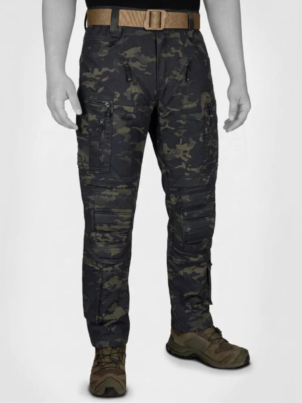 TAKTİK PANTOLON ALGAN BLACK MULTİCAM ( MUDEİR )