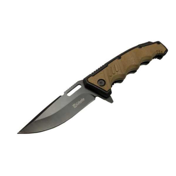 COLUMBİA - G10 ÇAKI / BIÇAK ( KAHVE - SİYAH )