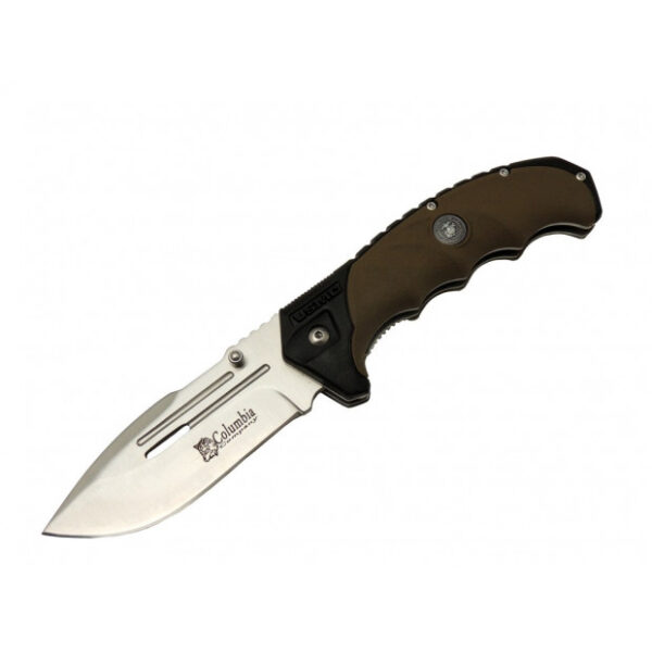 COLUMBİA G10 ÇAKI / BIÇAK ( KAHVE - GRİ )